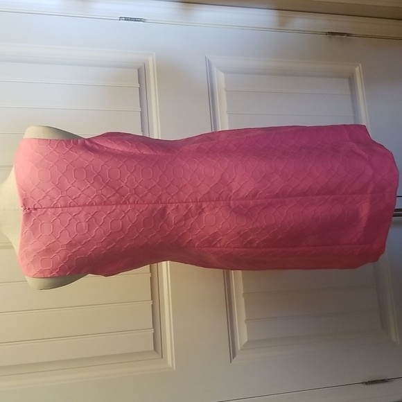 Pappagallo Bubble Gum Pink Cocktail Dress New With Tags Size 8 Knee Length - Picture 5 of 7
